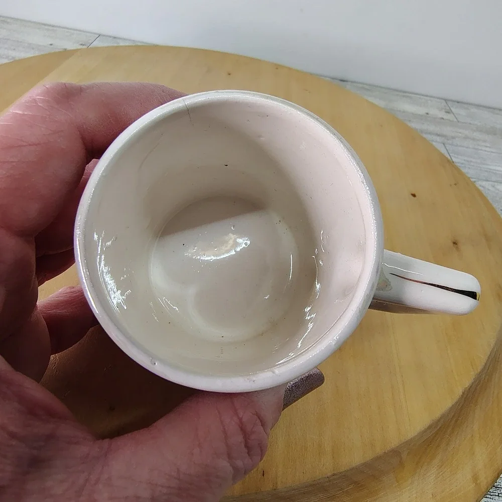 Vtg Yellowstone National Park Souvenir Mug‎ For A Dear Child Pearlescent Finish